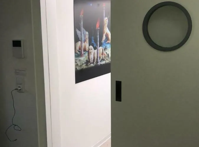 アパート Gaestewohnung Im Logenhaus マインツ